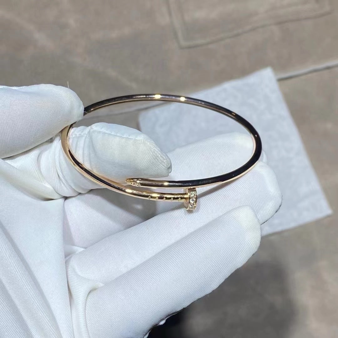 [VA]ジュスト アン クル ブレスレット 2.5mm ダイヤモンド
