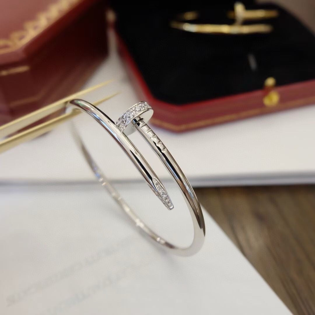 [VA]JUSTE UN CLOU ARMBAND 3,5 MM MIT DIAMANTEN