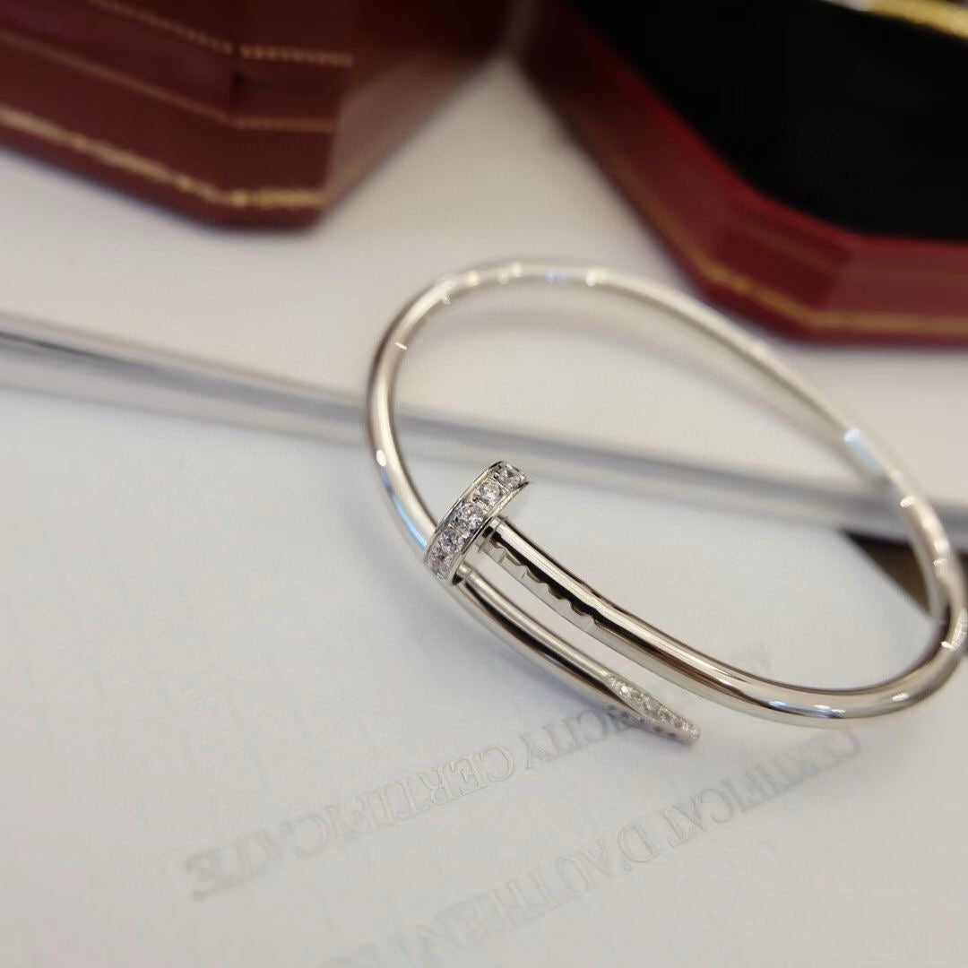 [VA]JUSTE UN CLOU ARMBAND 3,5 MM MIT DIAMANTEN