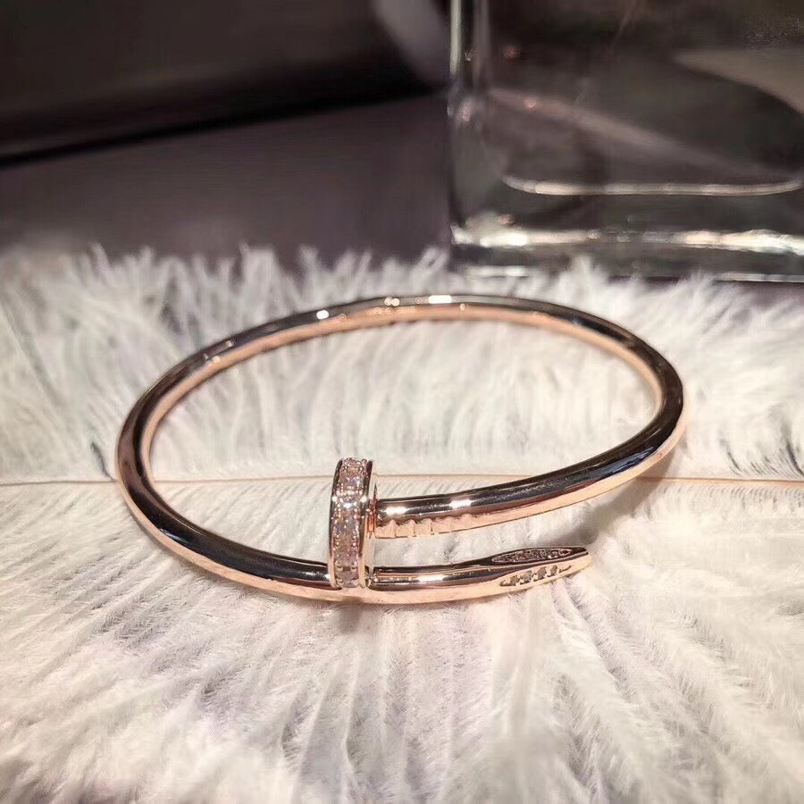 [VA]JUSTE UN CLOU ARMBAND 3,5 MM MIT DIAMANTEN