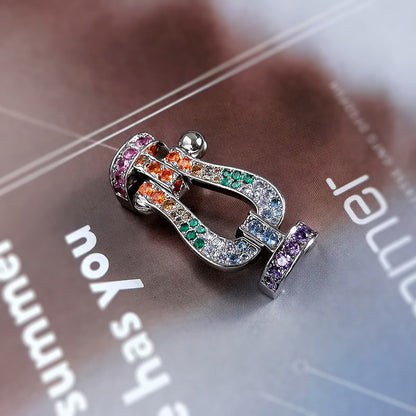 [VA]FORCE LARGE HORSESHOE CLASP  METAL BRACELET