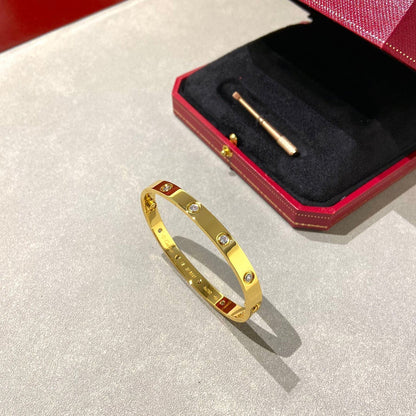 [VA]LOVE BRACELET 6.1MM 10 DIAMONDS