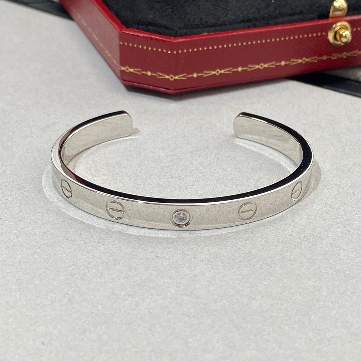 [VA]LOVE ARMBAND 6,1 MM 1 DIAMANT OFFENER REIF