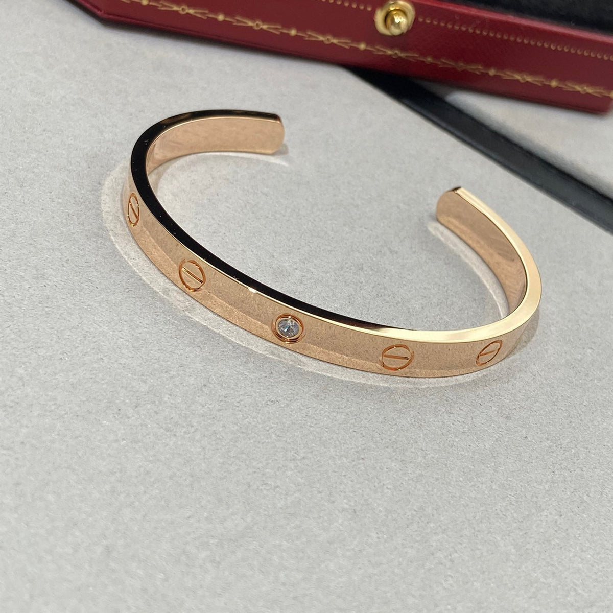 [VA]LOVE ARMBAND 6,1 MM 1 DIAMANT OFFENER REIF