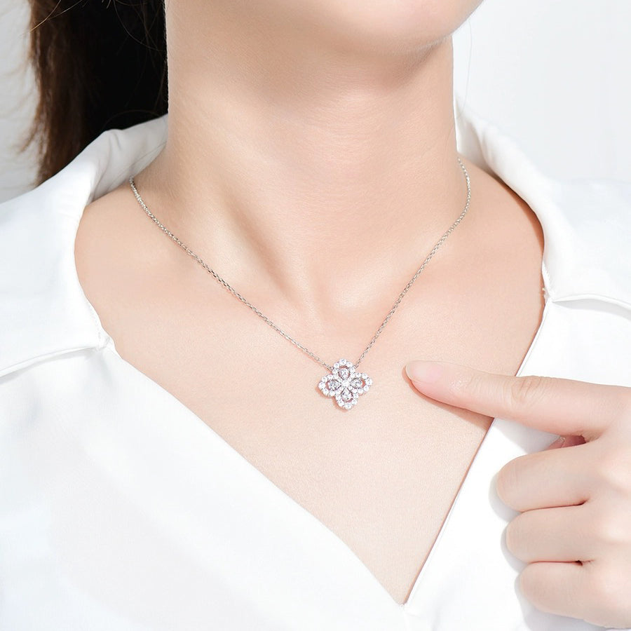 [VA]LOOP HALSKETTE VOLLMOTIV DIAMANT 16MM MEHRFARBIG