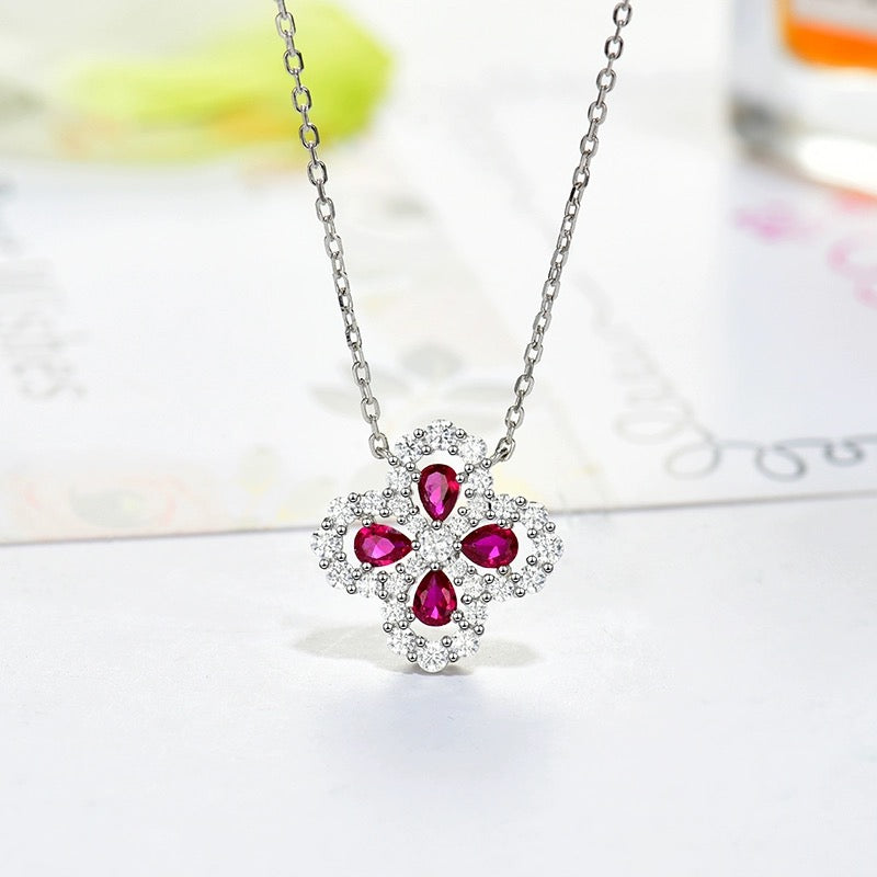 [VA]LOOP HALSKETTE VOLLMOTIV DIAMANT 16MM MEHRFARBIG