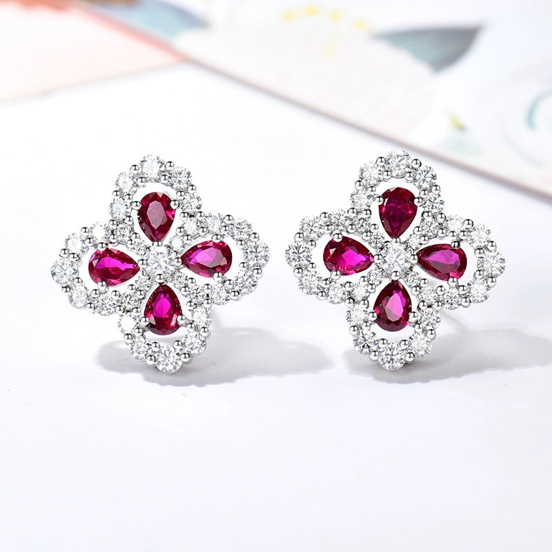 [VA]LOOP OHRRINGE VOLLMOTIV DIAMANT 16MM