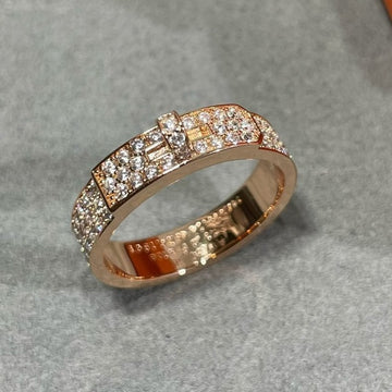 [VA]KELLY RING AUS ROSÉGOLD MIT DIAMANTEN
