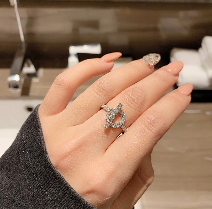 [VA]RING ECHAPPÉE SILBER DIAMANT