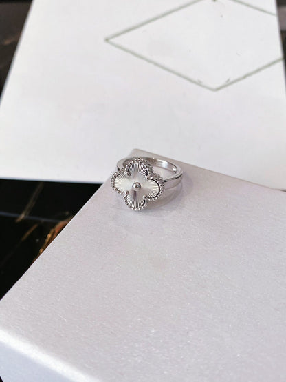 [VA]CLOVER SILVER RING