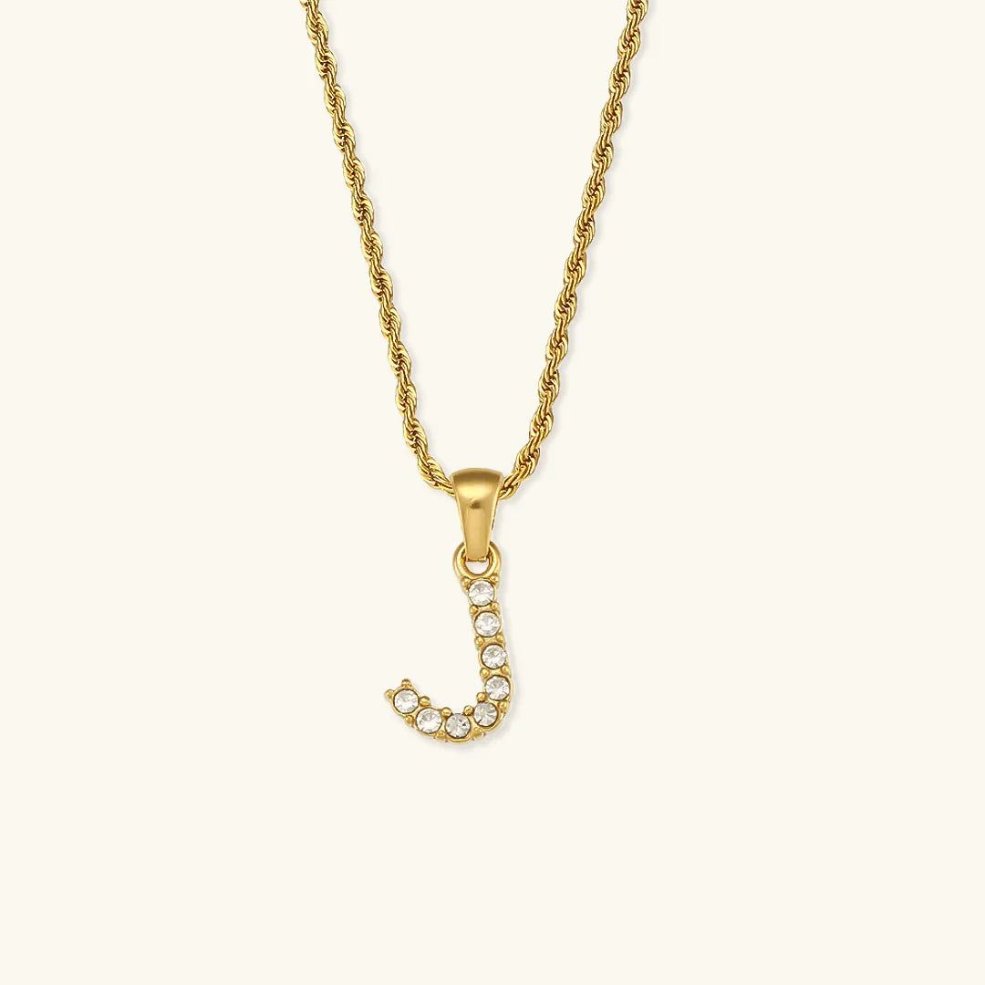 [VA]メイヴ イニシャルダイヤモンドネックレス