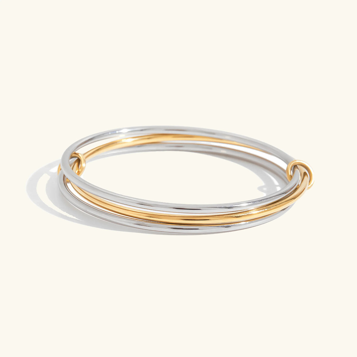 [VA]Romina zweifarbiges Stapelarmband