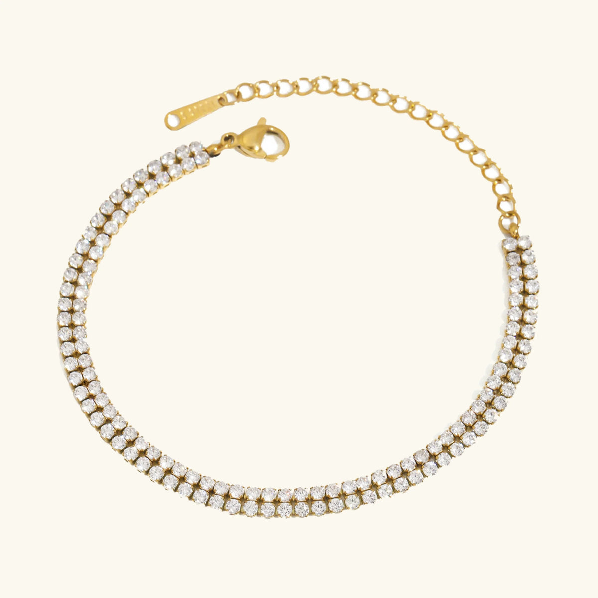 [VA]Celene Mehrreihiges Tennisarmband