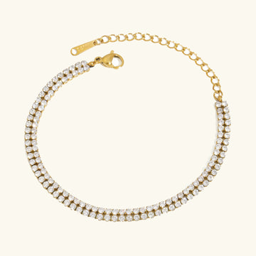 [VA]Celene Mehrreihiges Tennisarmband