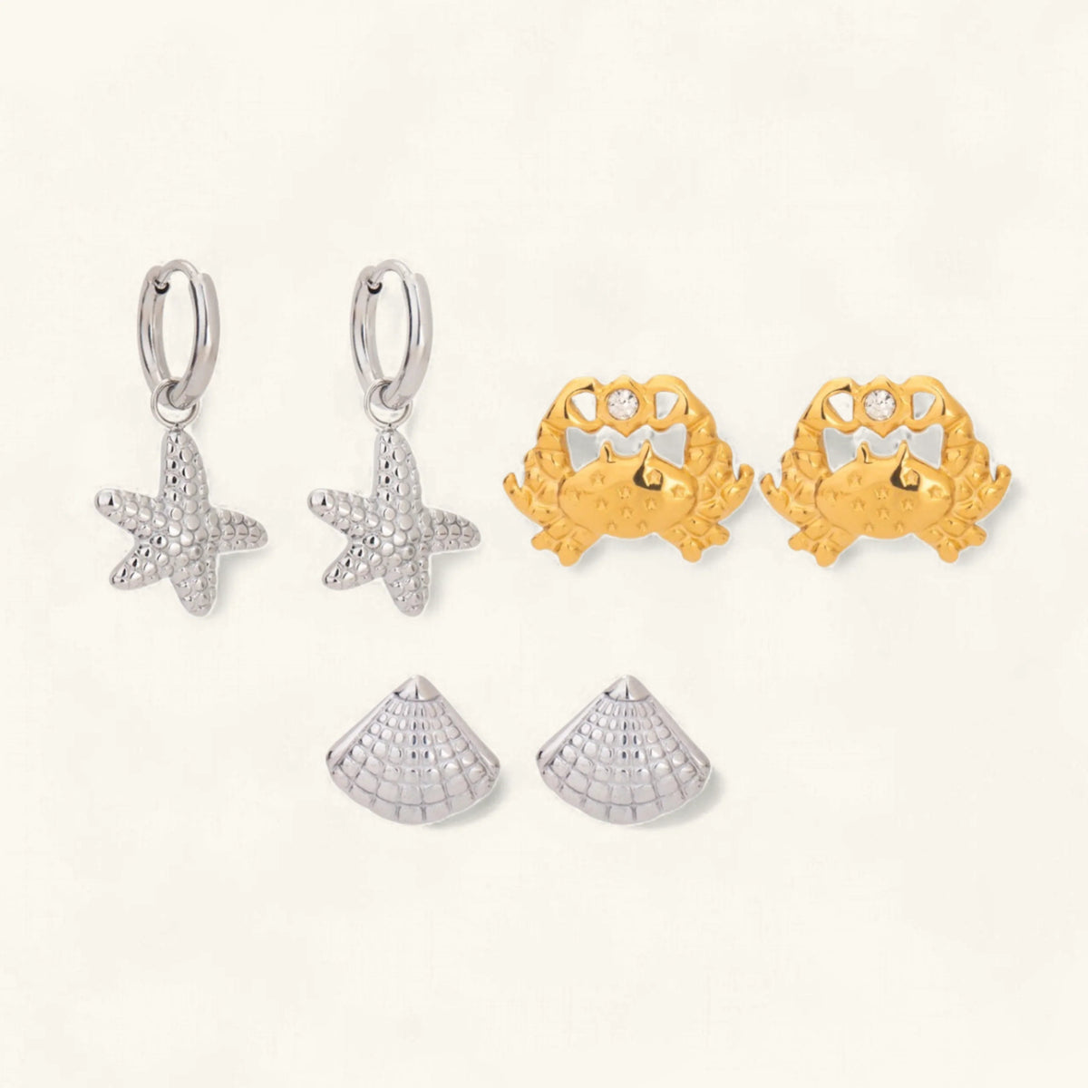 [VA]Cheyenne Seaside Essential Earrings Bundle