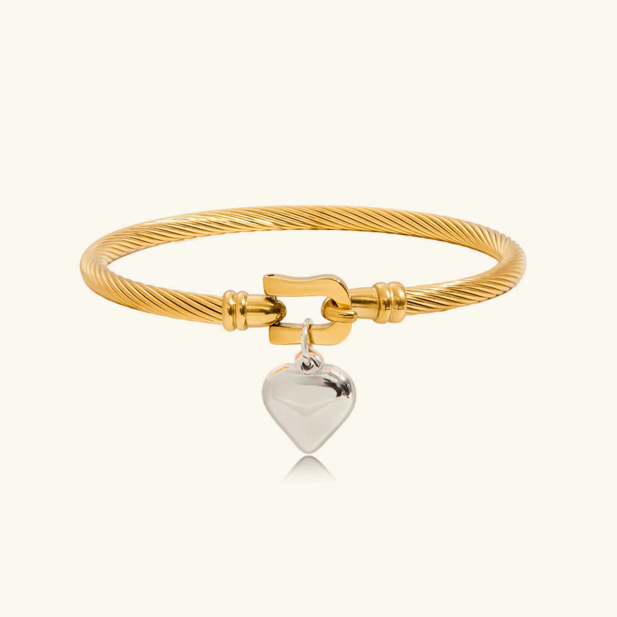 [VA]Solenne gedrehtes Armband Gold