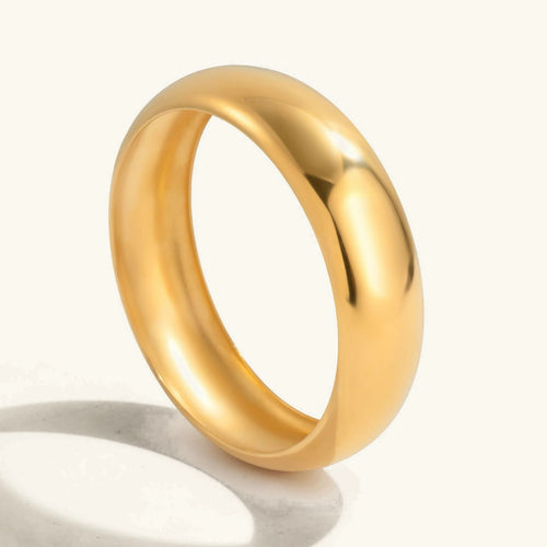 [VA]Maelis Smooth Gold Bangle