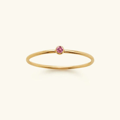 [VA]Amelia Birthstone Stacker Ring