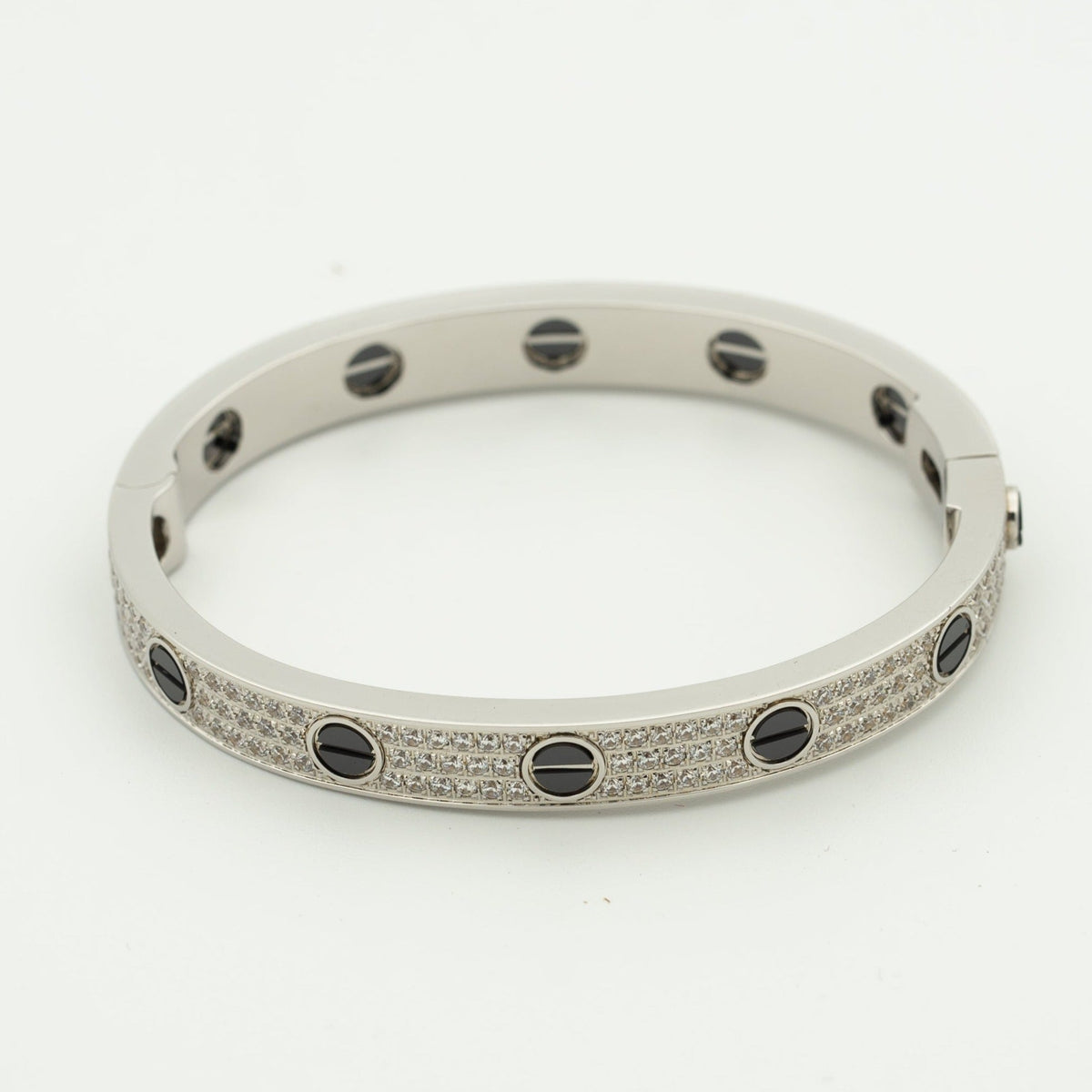 [VA]LOVE BRACELET 6.1MM DIAMOND-PAVED CERAMIC