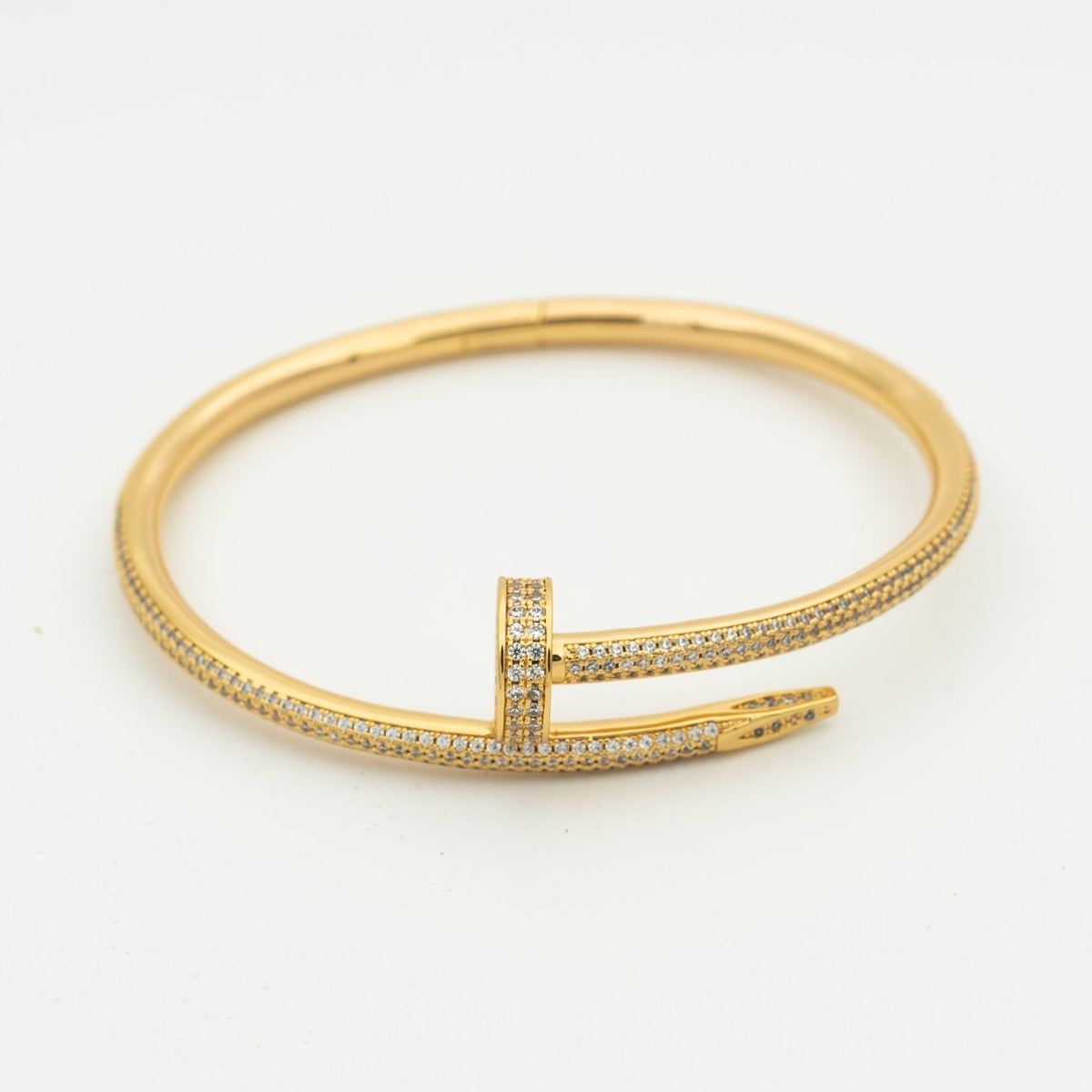 [VA]JUSTE UN CLOU ARMBAND 3,5 MM VOLLDIAMANTEN