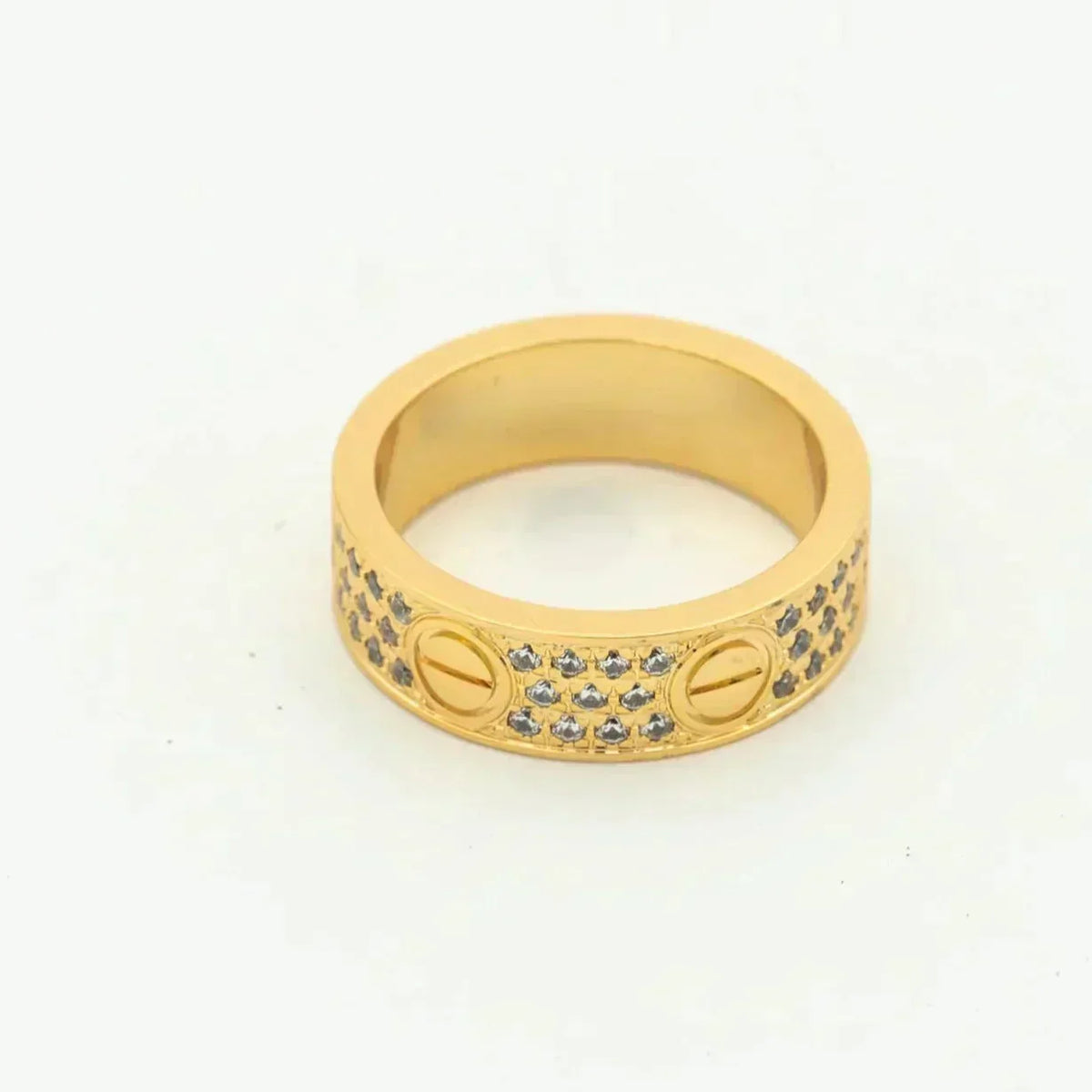 [VA]LOVE RING 5.5MM DIAMONDS PAVED