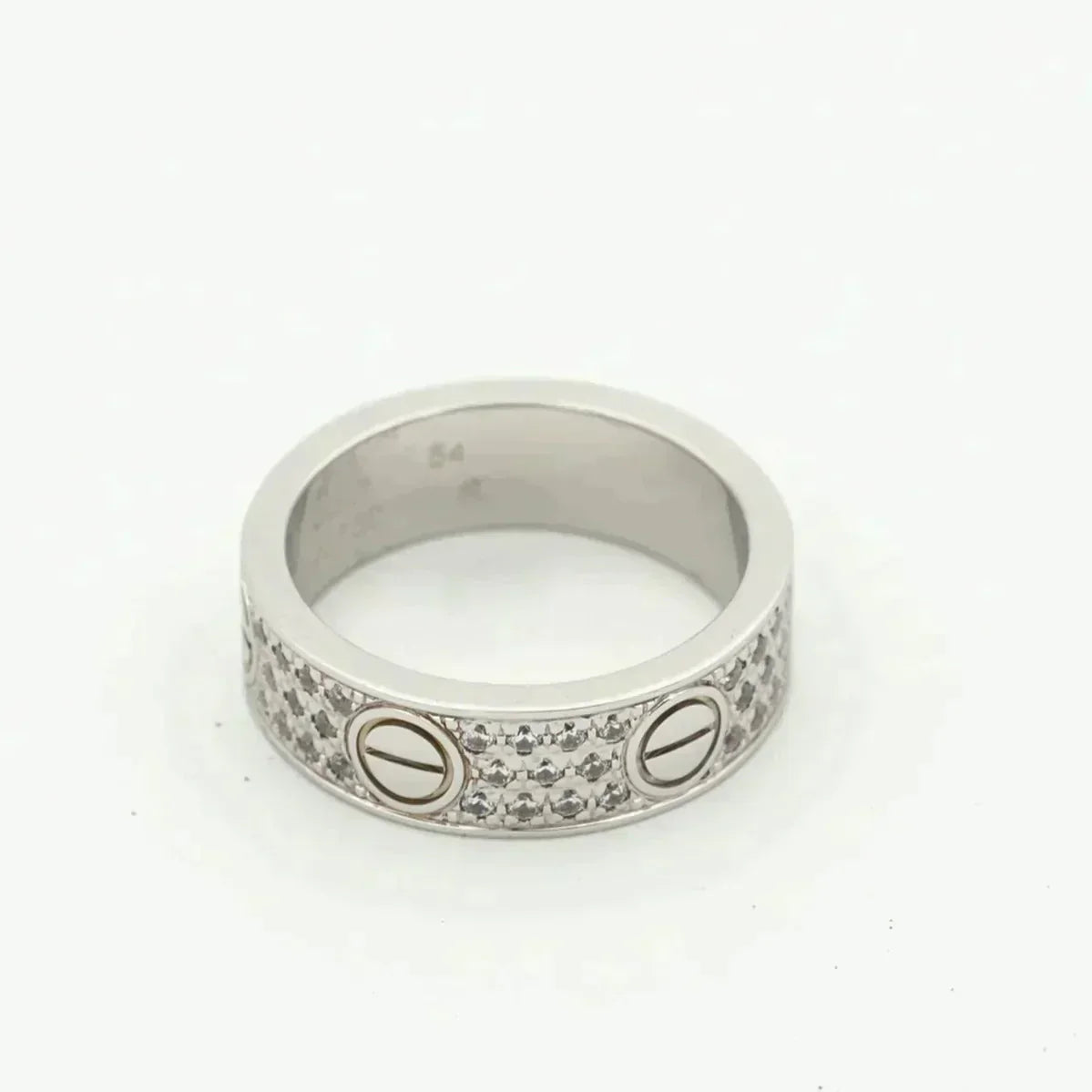[VA]LOVE RING 5.5MM DIAMONDS PAVED