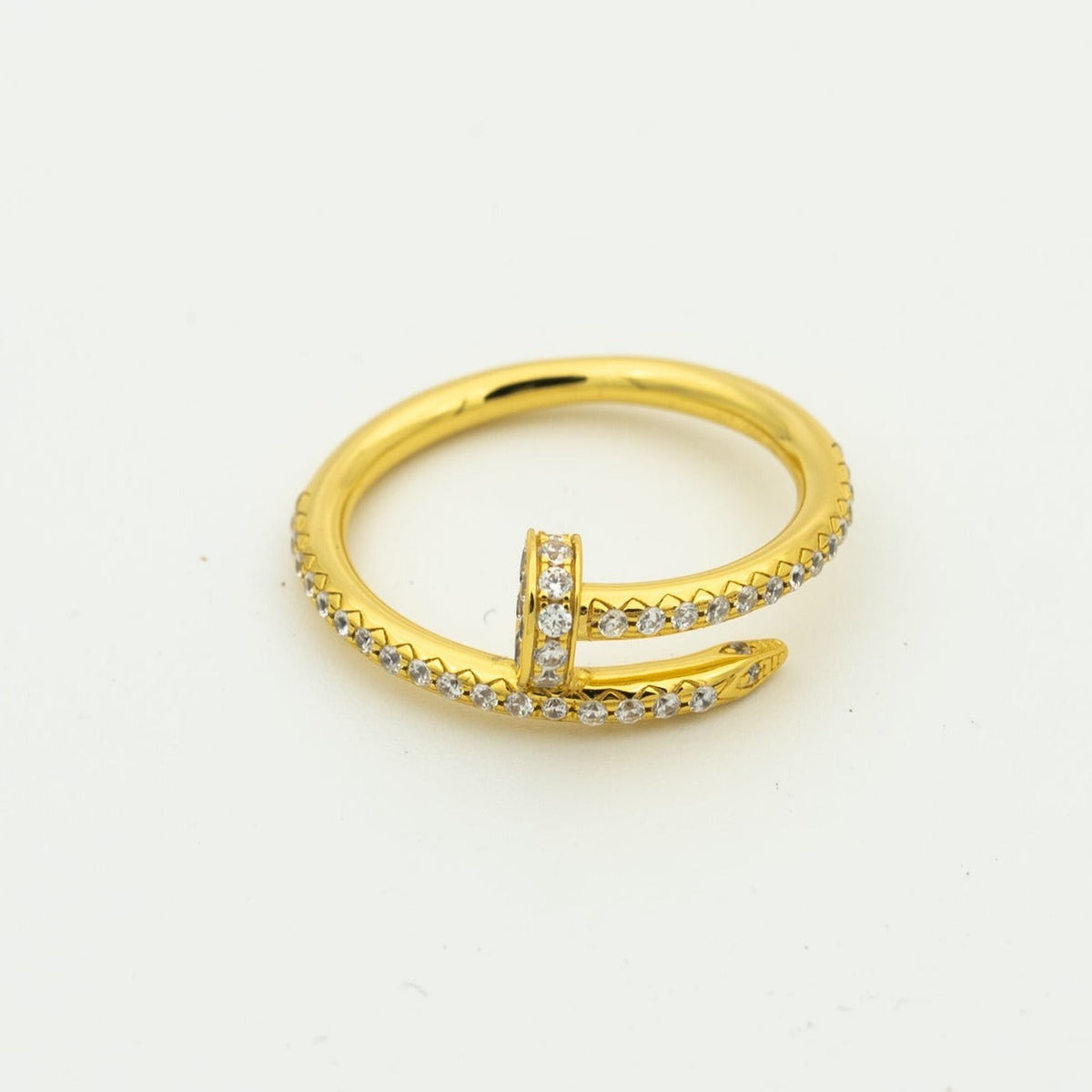 [VA]JUSTE UN CLOU RING 1,8 MM GOLD DIAMANTEN
