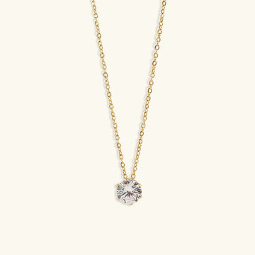 [VA]Kyla Solitaire Goldhalskette