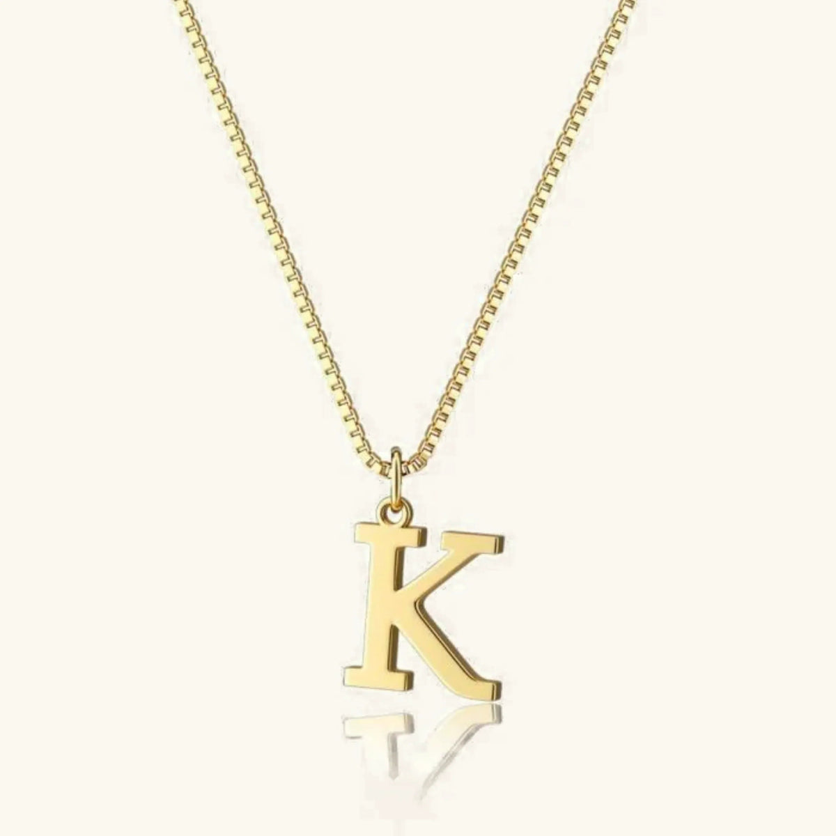 [VA]Therese Initialen-Halskette in Gold