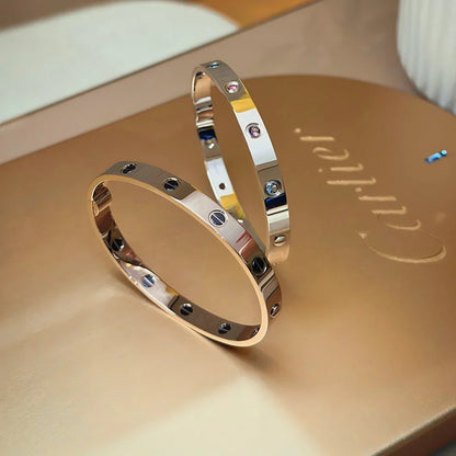 [VA]Classic 6.1mm Love Bracelet 10-Diamond Multicolor