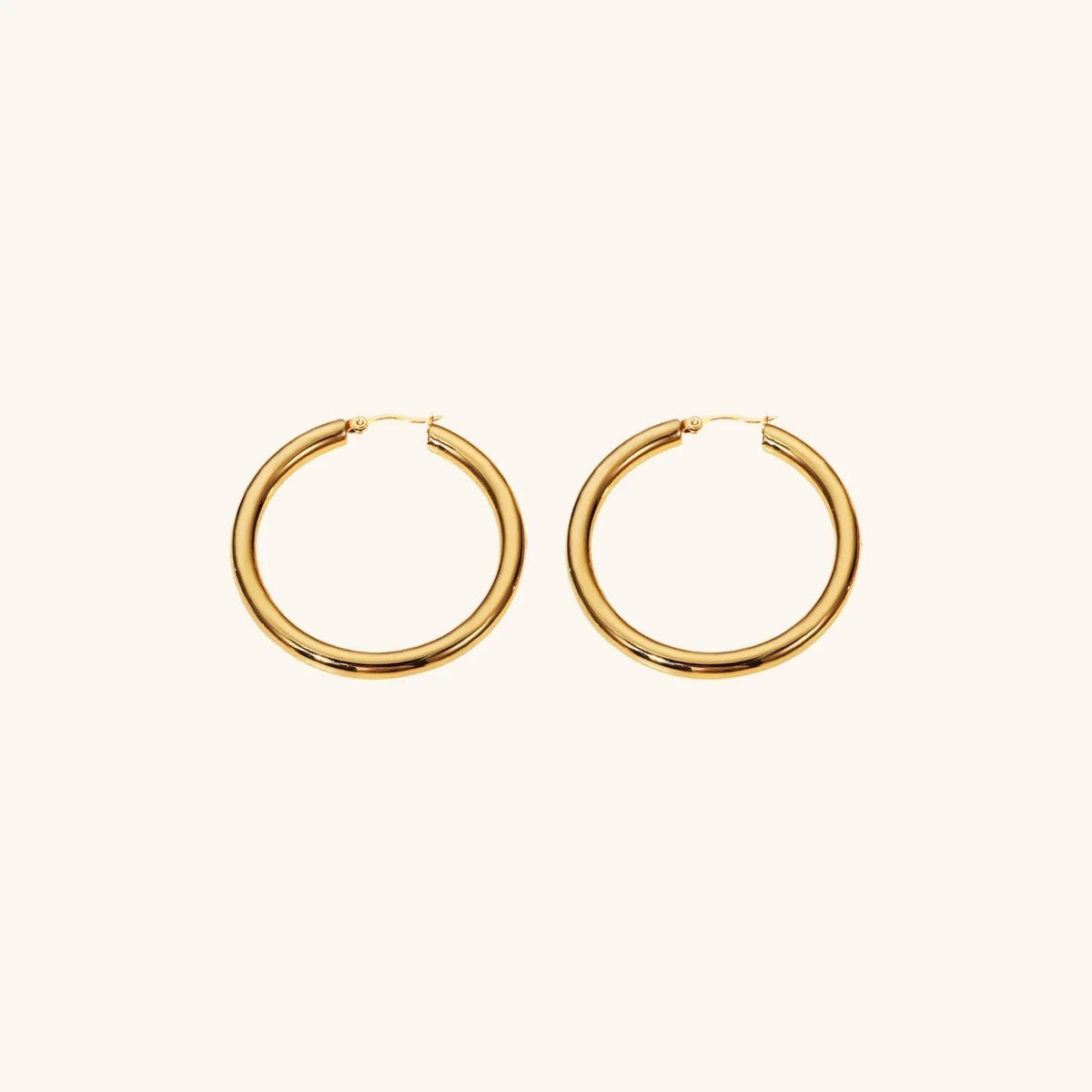 [VA]Wide Hoop Earrings