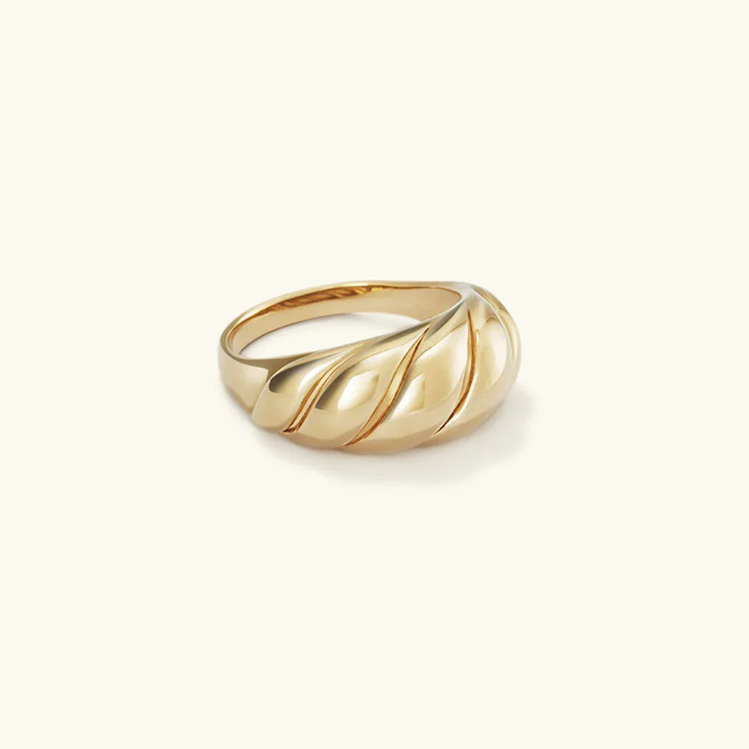 [VA]Lorelei Gold-Croissant-Ring