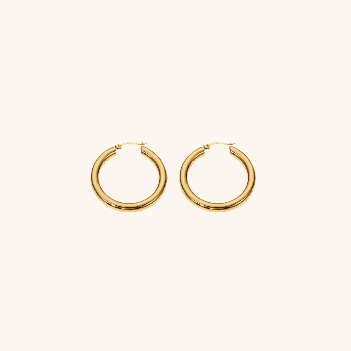 [VA]Wide Hoop Earrings