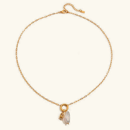 [VA]Caitlin Birthstone Pearl Necklace