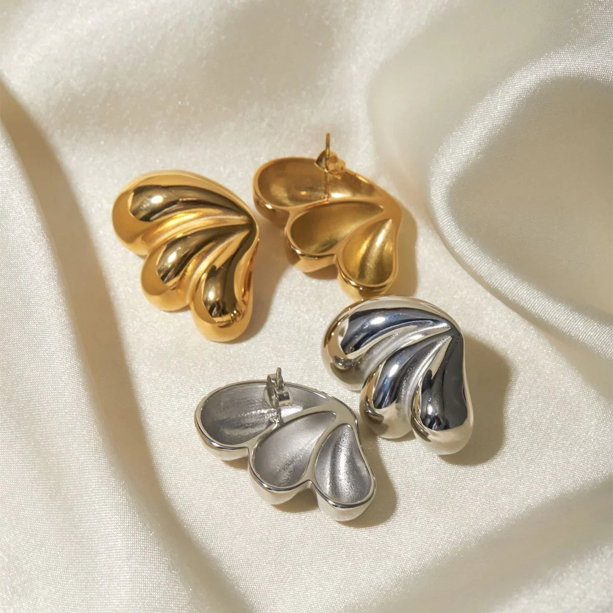 [VA]Liesel Gold Schmetterling Ohrringe