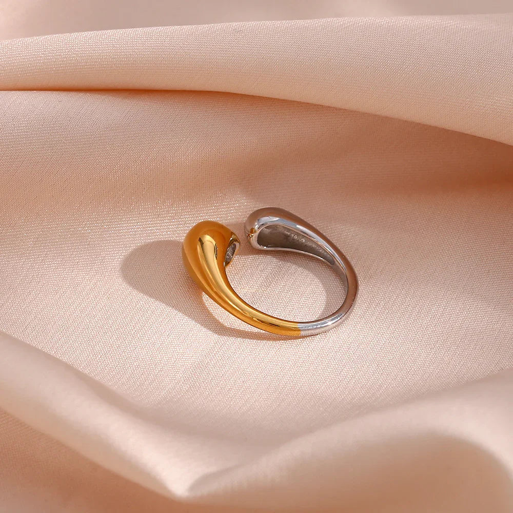 [VA]Seren Two Tone Gold Ring