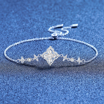 [VA]MARQUISE-CLOVER MOISSANIT-ARMBAND