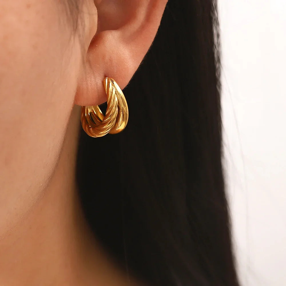 [VA]Cecilia Layered Earrings
