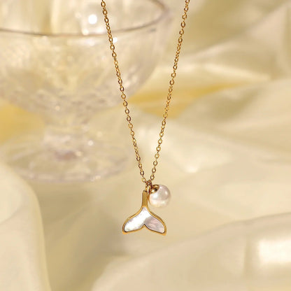 [VA]Mermaid Freshwater Pearl Necklace