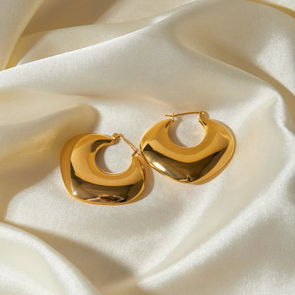 [VA]Fawn Gold Hoops
