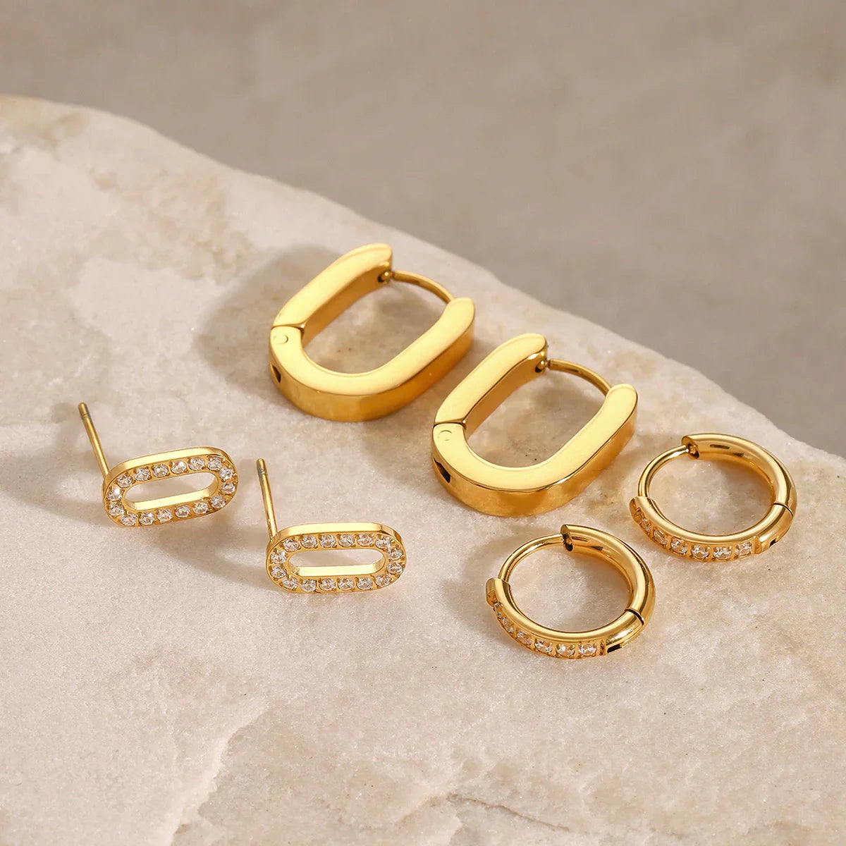 [VA]Ryleigh Diamond Hoop Bundle