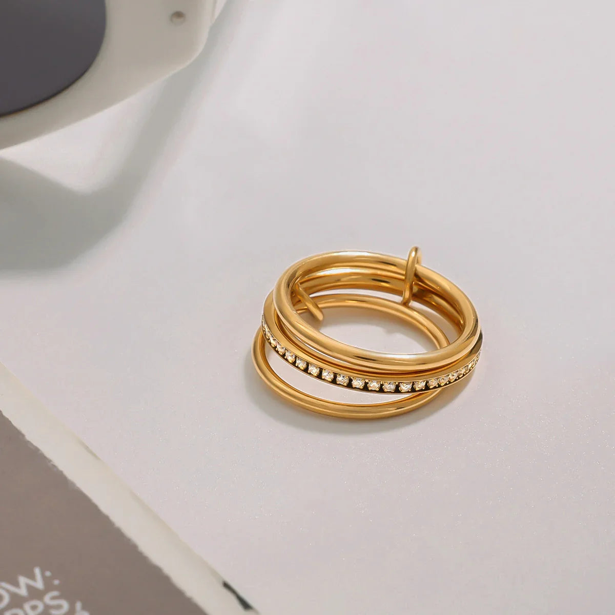 [VA]Divine Diamond Ring Stack