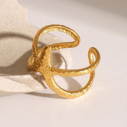 [VA]Aurelie Gold Starfish Ring