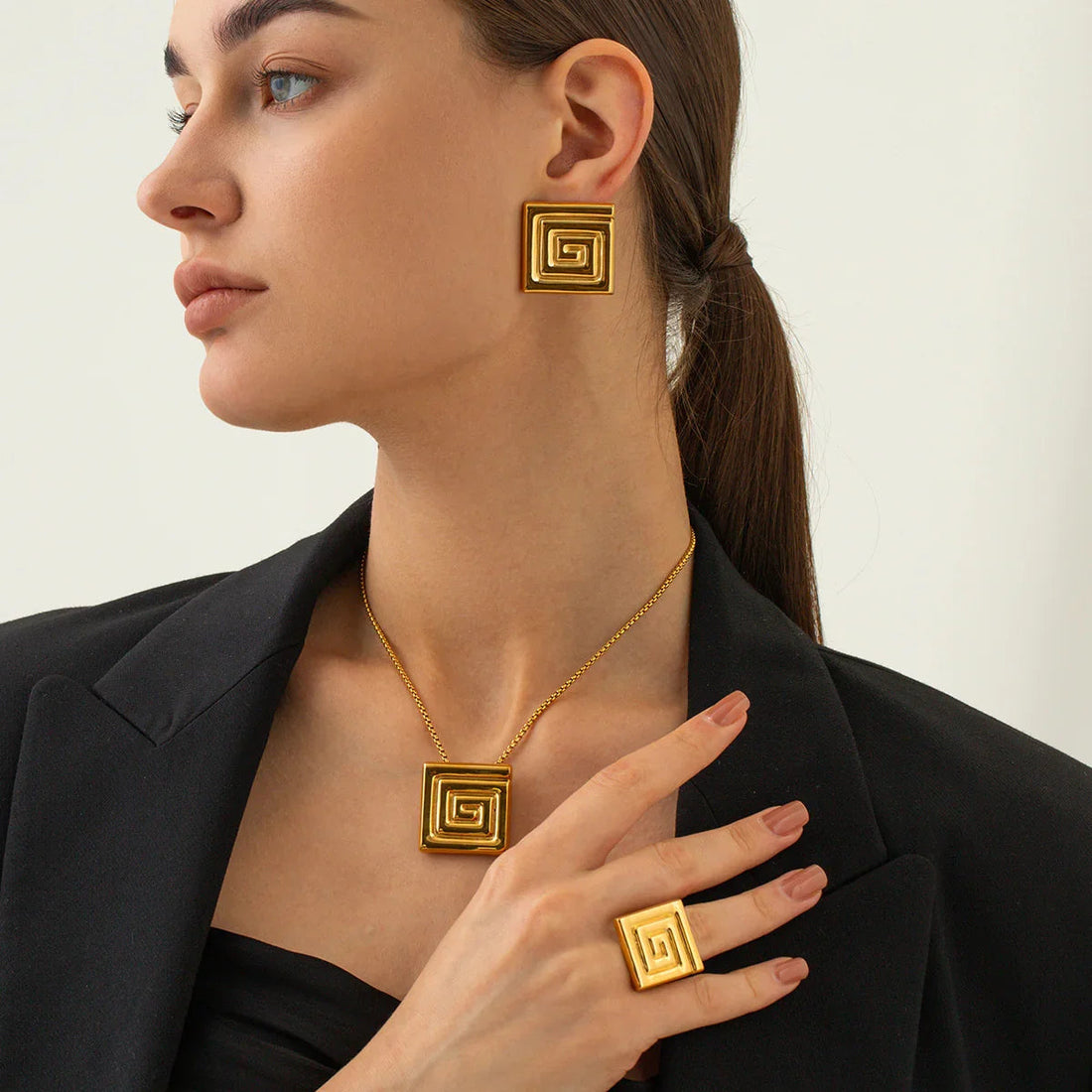 [VA]Karina Gold Earrings