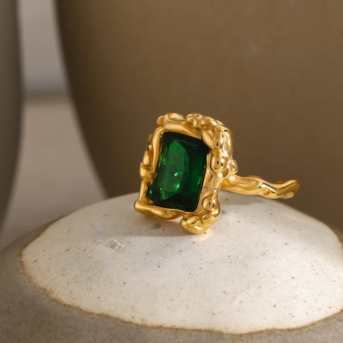 [VA]Priscilla Emerald Ring