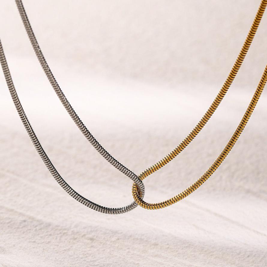 [VA]Talia Two Tone Necklace
