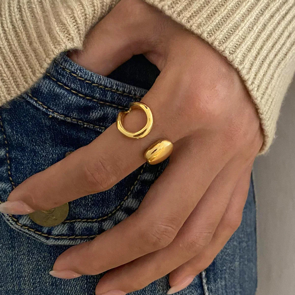 [VA]Sirena Gold Ring