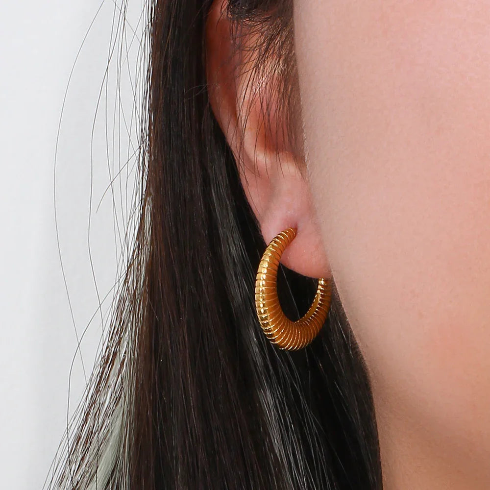 [VA]Bailey Hoop Earrings