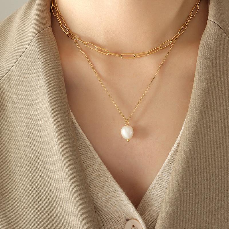 [VA]Tropica Freshwater Pearl Necklace