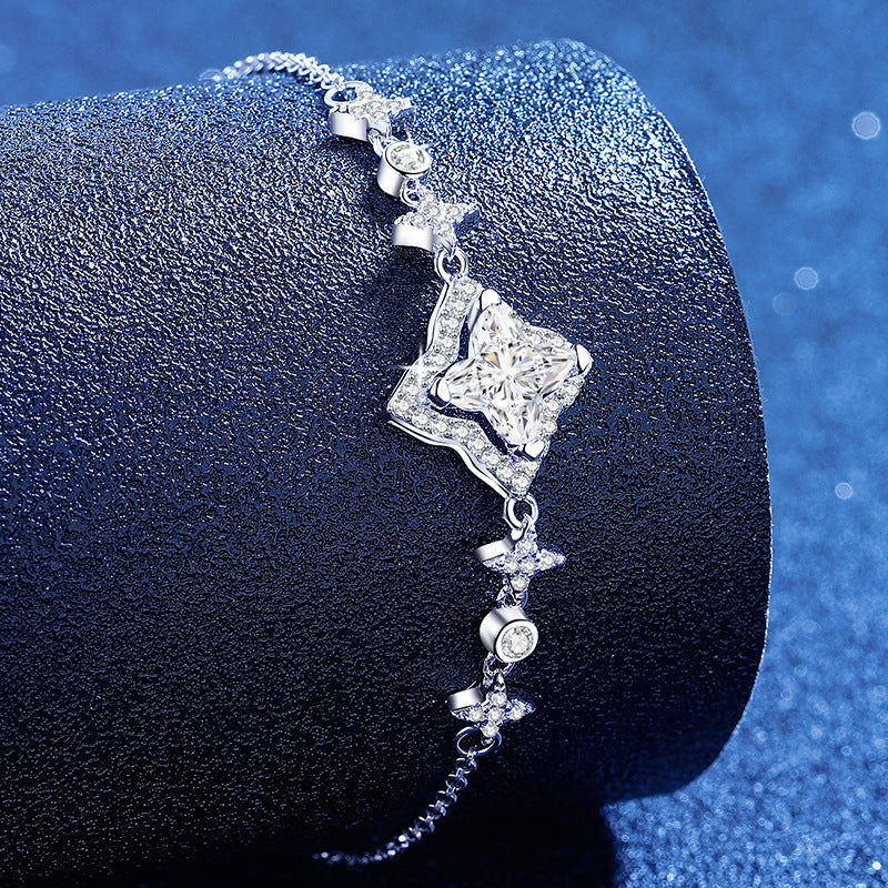 [VA]MARQUISE-CLOVER MOISSANIT-ARMBAND